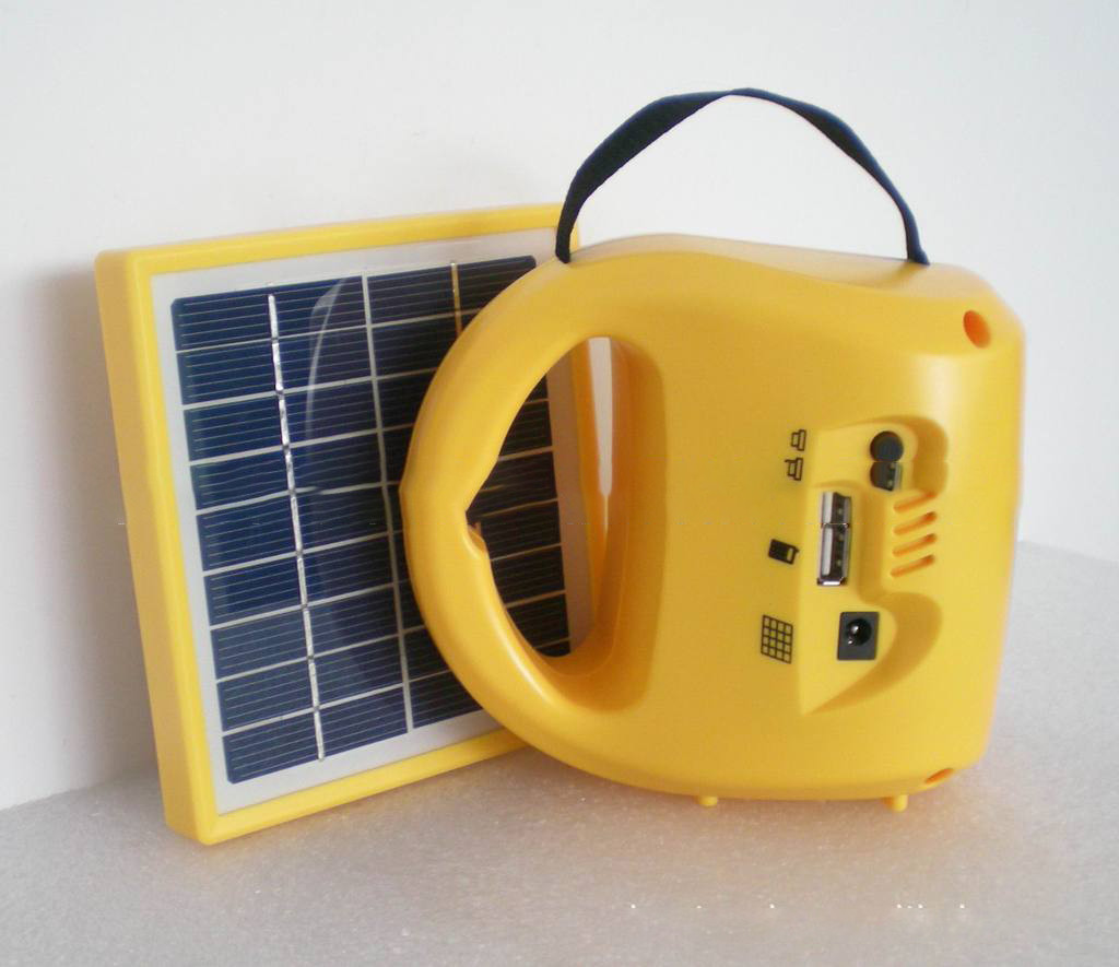 Solar camping lights Portable solar light Multifunctional solar light Power 1.7W