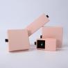 Buy cheap Wholesale manufacturing Eco Friendly high quality gift Jewellery Box Personalized Custom Ring Necklace Earring Bracelet Packaging pink Cardboard Paper from wholesalers