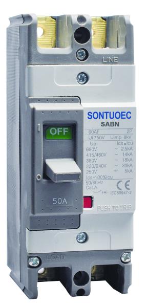 Buy cheap CE 2P 100A Mccb Molded Case Circuit Breaker from wholesalers