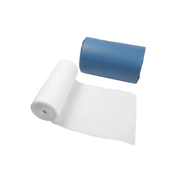 Buy cheap 4ply High Absorbent Disposable Gauze Rolls Cotton from wholesalers