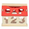 Buy cheap Sorting Math 12.5cm Geometric Wooden Blocks Stacking Educational from wholesalers