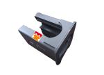 SH200 Excavator Undercarriage Parts Front Idler Front Fork