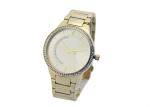 100 M Water Resistant Quartz Watch , Solid Band Quartz Female Watches
