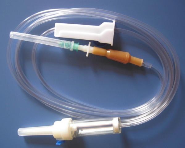 Buy cheap Transparent EO Sterilized Medical Grade PVC Infusion Set With Luer Lock from wholesalers