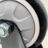 Buy cheap Swivel 5 Inch Plate Caster Wheels On Black Polyurethane Wheels from wholesalers
