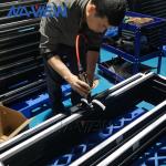tempered glass Aluminum Single Pane Sliding Windows Soundproof