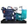 Buy cheap 50/60HZ Frequency 100KW/125KVA Weichai Marine Diesel Generator Water Cooled Method from wholesalers