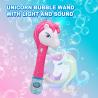 Buy cheap Kingda 3 AA Batteries Unicorn Bubble Machine , ASTM bubble unicorn wand from wholesalers