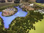 University Campus Models 1:100 Architectural Model With Detailed Facilities