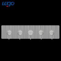 Buy cheap 380mm SS304 Shower Bathroom Wall Hooks Suction 8kg Bearing Fixed Type product