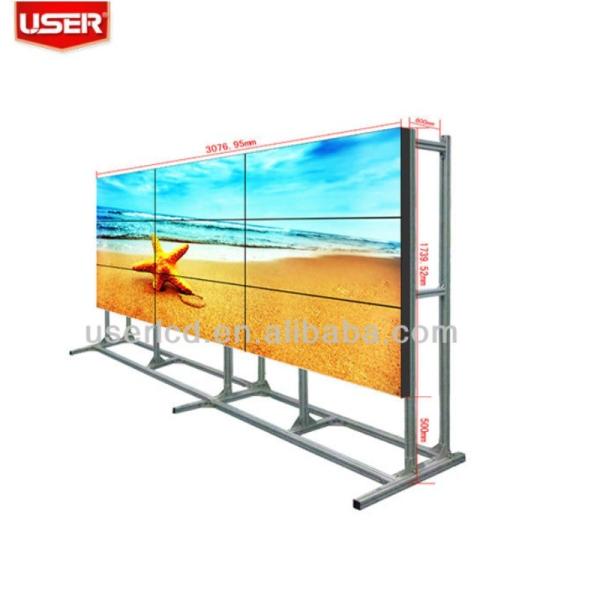 Buy cheap 46 inch lcd video wall,5.6mm,700nits/lcd advertising machine from wholesalers