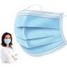 Buy cheap Low Sensitivity Disposable Mouth Mask , 3 Ply Non Woven Mask 100% Latex Free from wholesalers