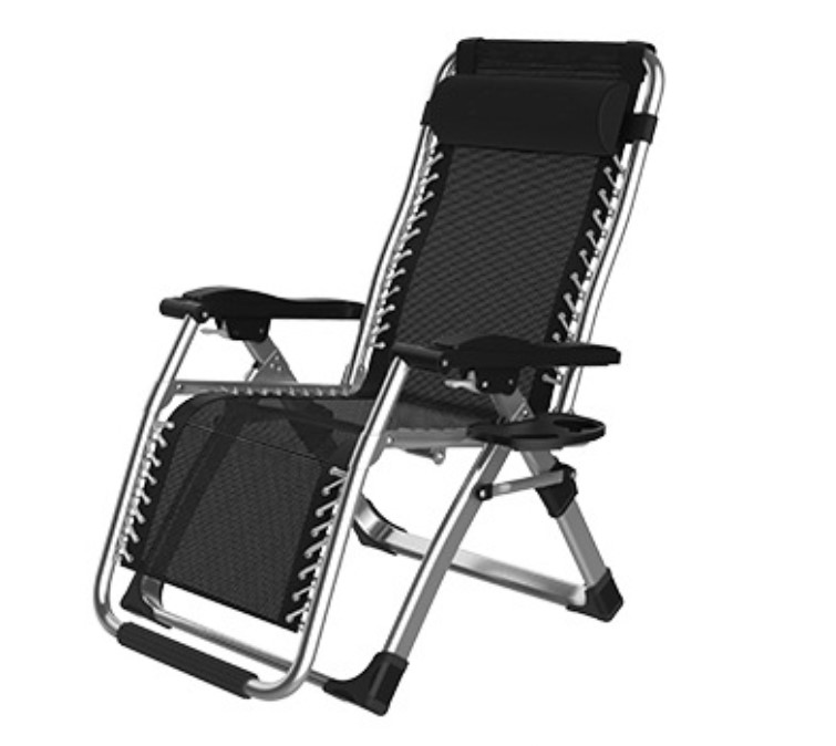 Versatile Folding Lounge Chair Comfortable Sleep Chair for Camping and School