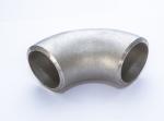 304 316L Stainless Steel Pipe Fittings / 90 Degree Welding Elbow SCH 40