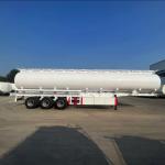 Carbon/Aluminum/Stainless Steel Tanker Truck Trailer For Sale 30000L 40000L