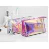 Buy cheap Portable laser TPU web celebrity ins style cosmetics storage bag simple transparent carry-on makeup bags from wholesalers