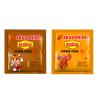 Buy cheap Hot tea foiled silver sachets/black plastic packing zipper tea/coffee bag custom printed three-layer laminated aluminum bag from wholesalers