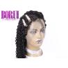 Buy cheap Brazilian Full Lace Human Wigs Deep Curly With Baby Hair Dyed Bleached Medium Cap Size from wholesalers