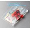 Buy cheap Eco-friendly slider customized logo transparent plastic cosmetic bag, gift packing pvc k cosmetic makeup bags, Doc from wholesalers