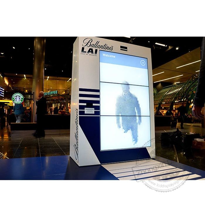 46 Inch 3.5mm bezel Seamless LCD Video wall display for Event Advertising and Commercial Exhibition 1.8mm