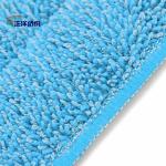 5.5"X15.7" Dry Mop Head Blue Fiber Sponge Center Dry Mop Pad