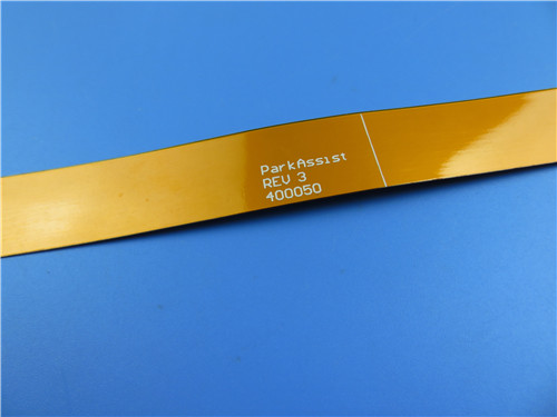 Yellow Coverlay 1oz Double Sided FPC With Immersion Gold Header