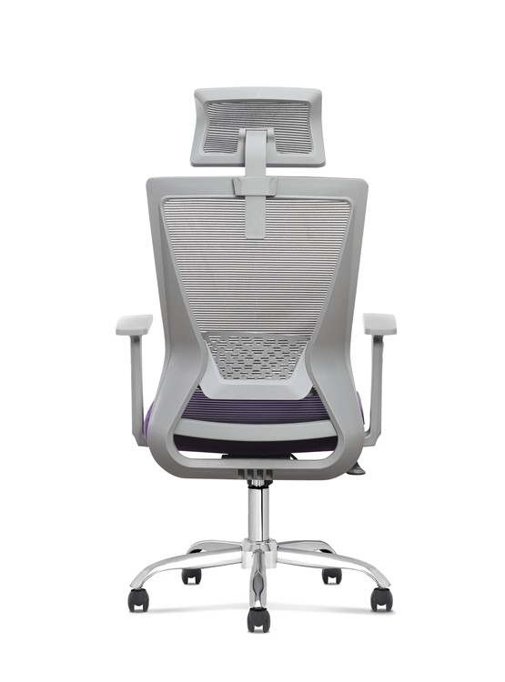 Ergonomic Mesh Office Chair, High Back Desk Chair - Height Adjustment, tilt & swivel + height adjustable lumbar support