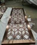 Interior Decor Gold Partition Panels Room Divider Screen Laser Cut Decorative