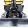 Buy cheap 1.5 Ton Digger Machinery Rubber Track Mini Excavator With CE from wholesalers