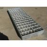 Buy cheap Non Slip Steel Stair Treads Grating / Galvanized Stair Treads Q235 Material from wholesalers