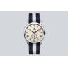 Buy cheap Luxury steel watches for men / students with Nylon Strap , Quartz movement from wholesalers