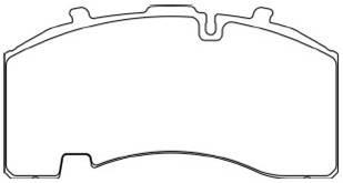 Buy cheap WVA 29171/ 29271 Disc Brake Pads for Mercedes Benz from wholesalers
