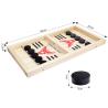 Buy cheap Puck Unisex Wooden Chess Pieces Ages 4 Wooden Sling Hockey from wholesalers
