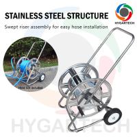 Buy cheap High Durability Stainless Steel Trolley Hose Cart Supplied As Bare Hose Reel For product