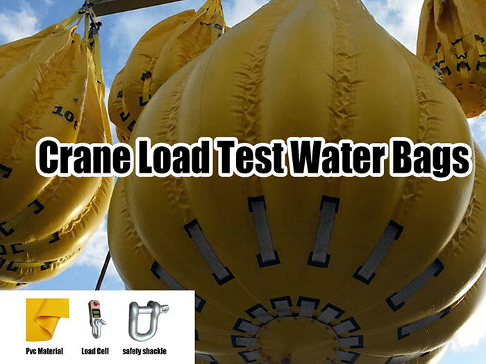 Crane Load Test Water Bags High Strength Pvc Fabric Made From Durable And Reinforced Pvc For Maximum Safety