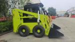 800kg 1050kg Euro 5 CE EPA Wheel Skid Steer Loader with Optional AC and Hammer