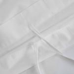 Wholesale Bed Sheets 100% Cotton White Designed Bedding Sheets used for hotel