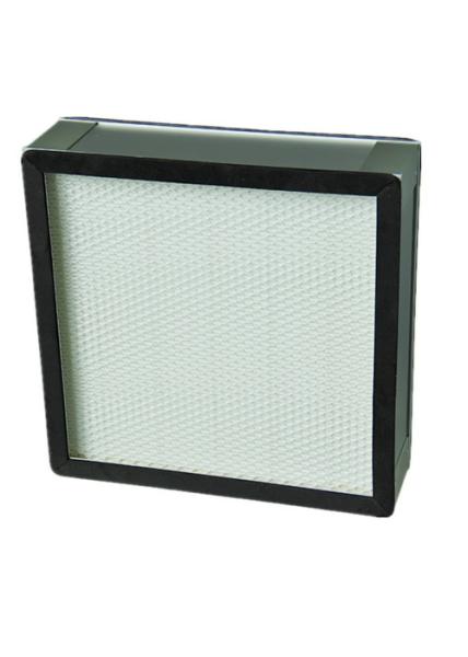 Galvanized Frame Glass Fiber High Efficiency Particulate Filter / Iso Hvac Hepa