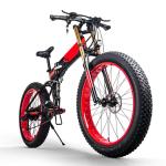 26 Inch Mountain Beach Electric Bicycle Ebike Fat Tire Rich Bit Fat E Bike