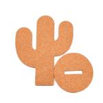 H22cm Diy Personalised Cork Notice Board Pin Handicrafts Cactus Shape