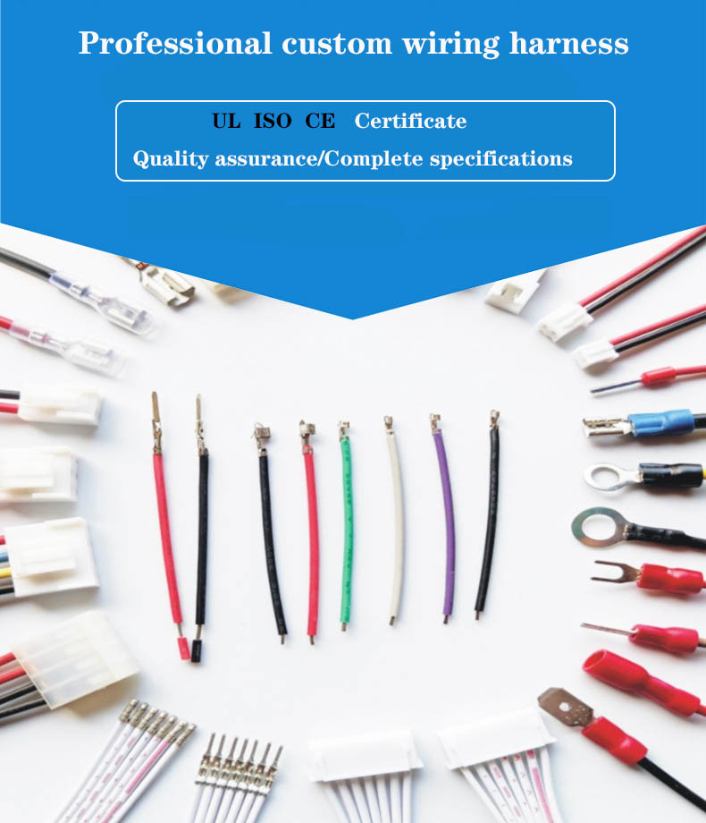 Custom Wire Harness And Cable Assembly With 4 Pin Connector For Your Specific Needs