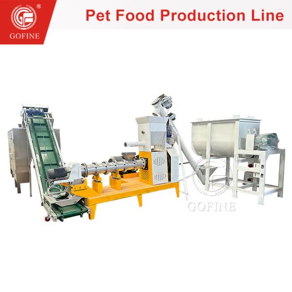 Buy cheap Fully Automatic Dry Pet Food Making Machine Stainless Steel Material from wholesalers