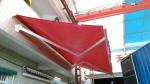 Aluminium high quality commercial semi cassette awning