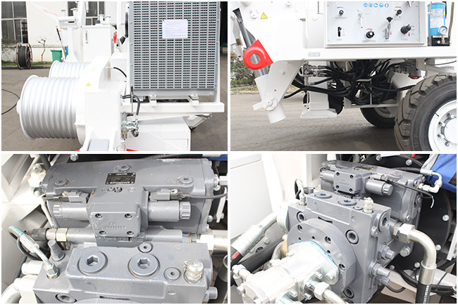Max Continuous Pull 120kN Hydraulic Puller Machine Cummins 6CTA8.3-C260 Engine