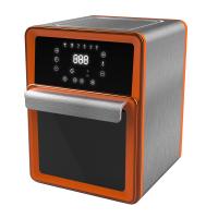 Buy cheap Orange 11L Hot Air Fryer Oven PP & Steel Material With Big Digital Screen product