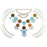 Buy cheap Gold foil metallic tattoo, Jewelry inspired metallic tattoo. from wholesalers