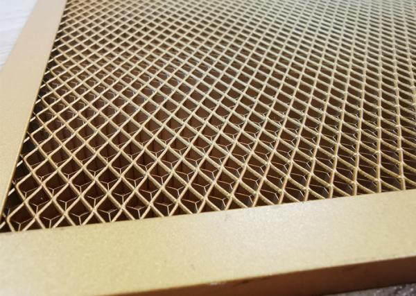 Buy cheap EMI Welded Honeycomb Shielding Stainless Steel , RF Honeycomb Ventilation Panels from wholesalers