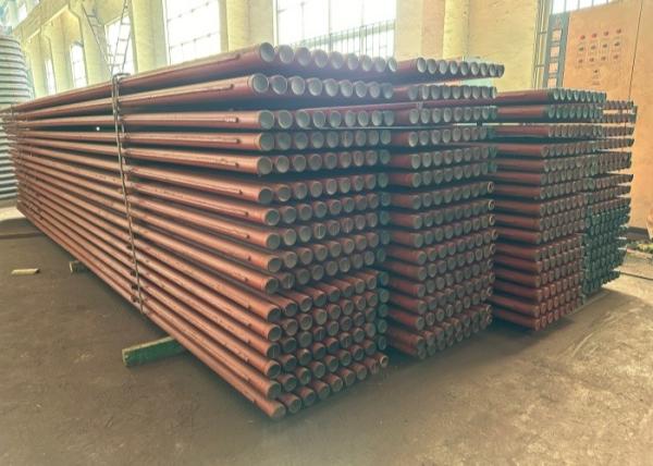 Buy cheap Internal External Boiler Membrane Wall Boiler Water Tube Flange Connection from wholesalers
