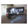 Buy cheap P5 RGB SMD 3528 Outdoor Taxi LED Display Double Side Advertising For GIF SWF Animation from wholesalers
