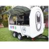 Buy cheap Wholesale Price Customizable Mini Catering Icecream Trailer With Glass Reinforced Plastic from wholesalers